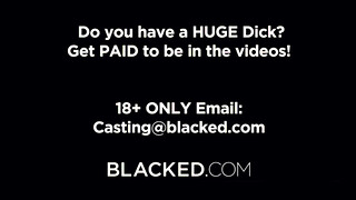 Blacked - Emma Hix puncijában az óriás örömrúd