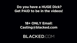 Blacked - Clea Gaultier a hatalmas cicis francia tini